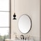 James Martin Vanities Rohe 30in Round Mirror, Matte Black 715-MR30-MB - alternate 3